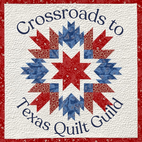 Crossroads to Texas Quilt Guild logo